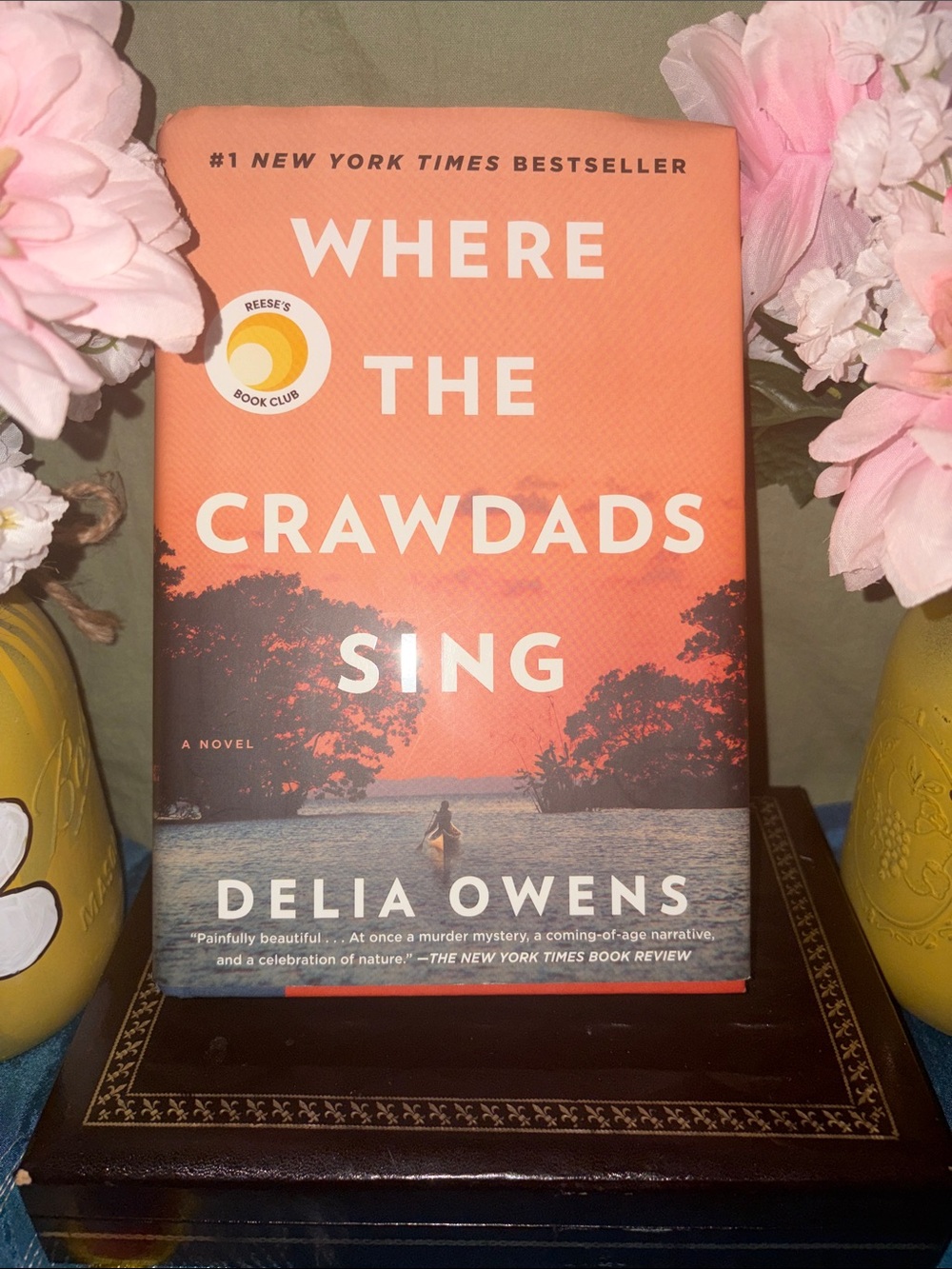 Where the Crawdads Sing by - Coral Cover hardback